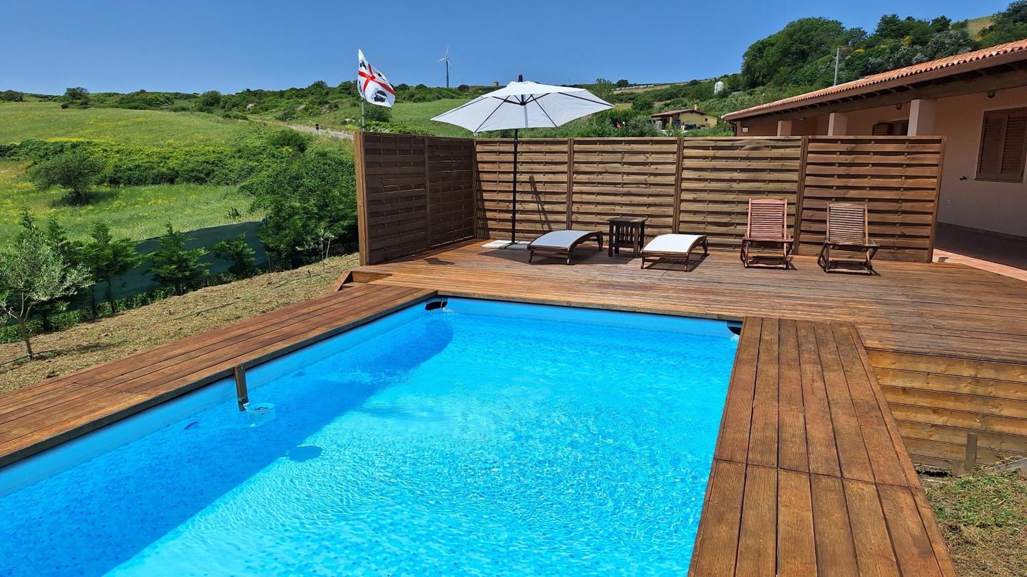 Villa Marci Con Piscina Privata A Nulvi Номер фото